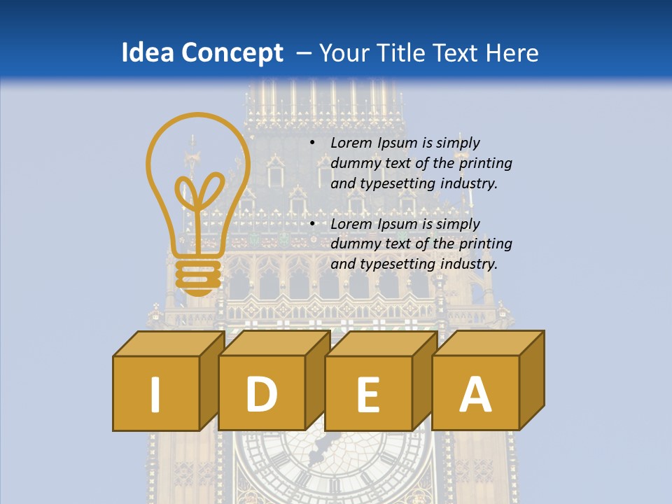 Senior  Female Young PowerPoint Template