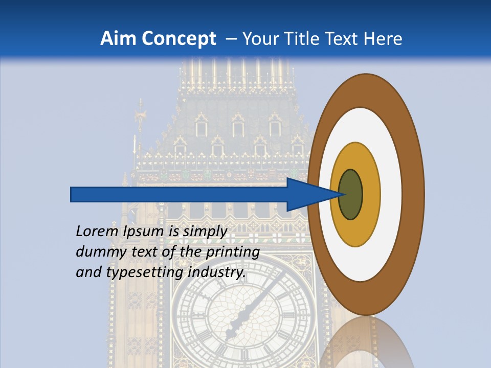 Senior  Female Young PowerPoint Template