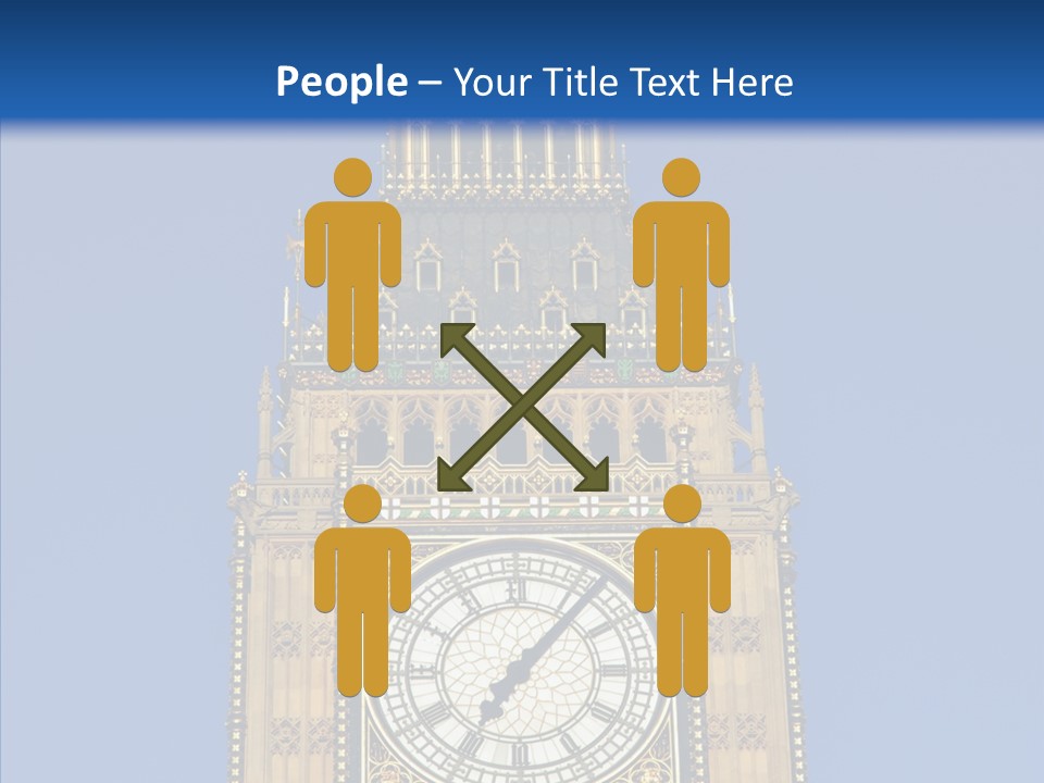 Senior  Female Young PowerPoint Template