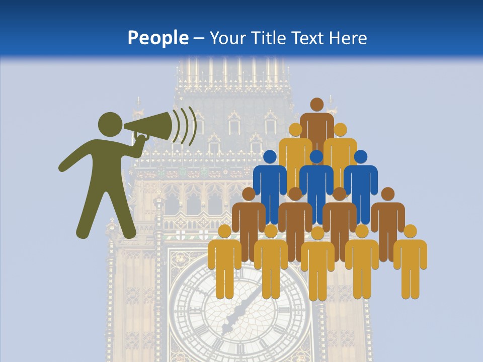 Senior  Female Young PowerPoint Template