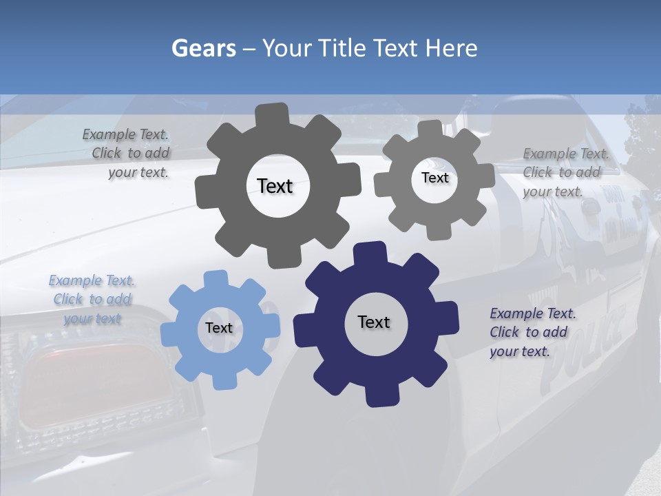Senior  Finger Hold PowerPoint Template