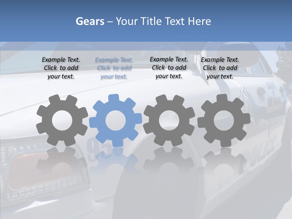 Senior  Finger Hold PowerPoint Template