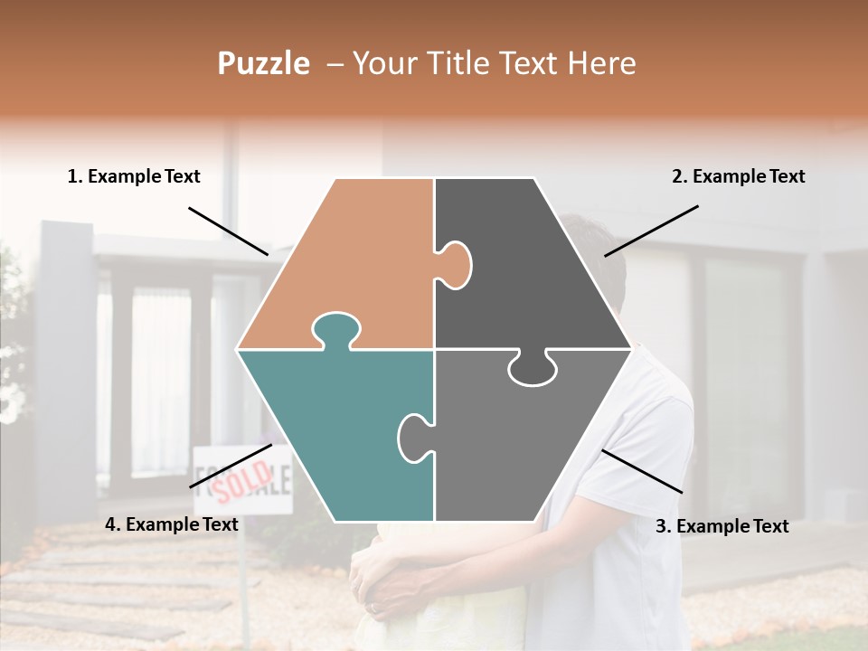 Helping Hand Aging Human PowerPoint Template