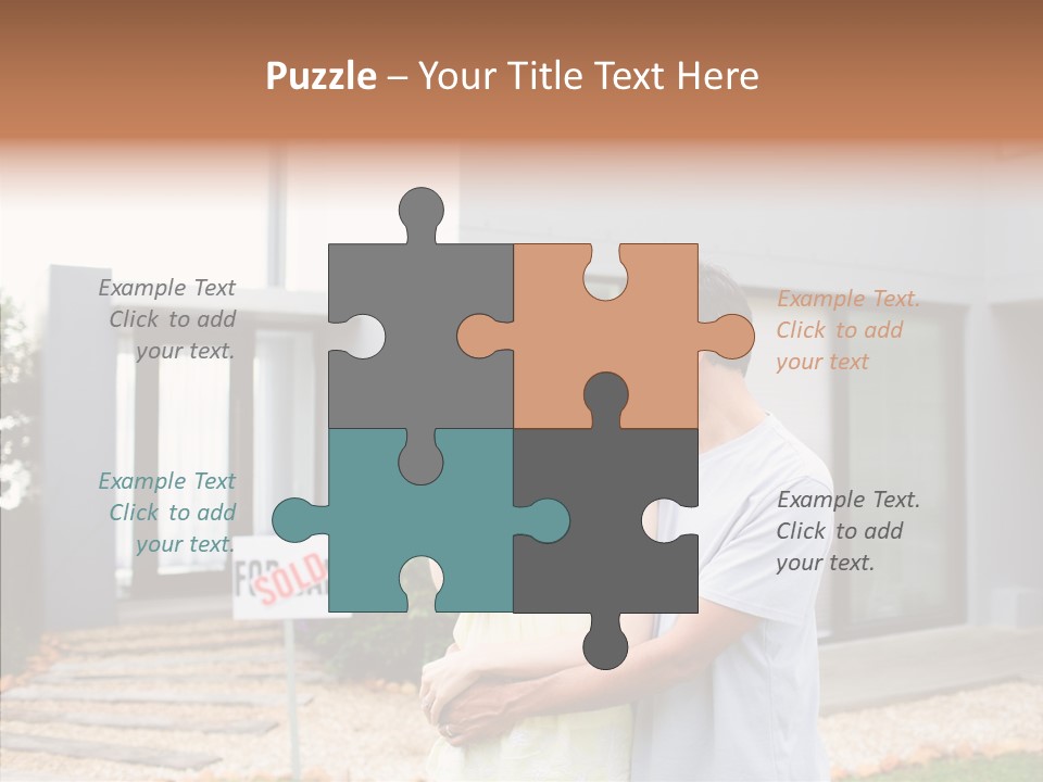Helping Hand Aging Human PowerPoint Template
