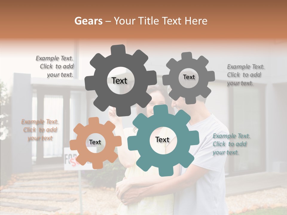 Helping Hand Aging Human PowerPoint Template