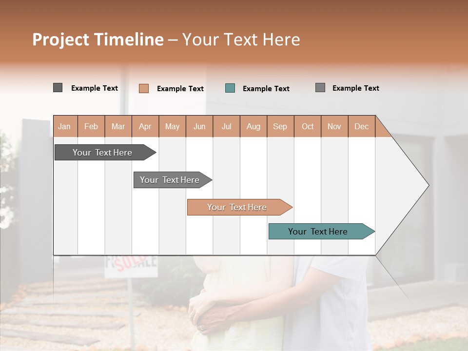 Helping Hand Aging Human PowerPoint Template