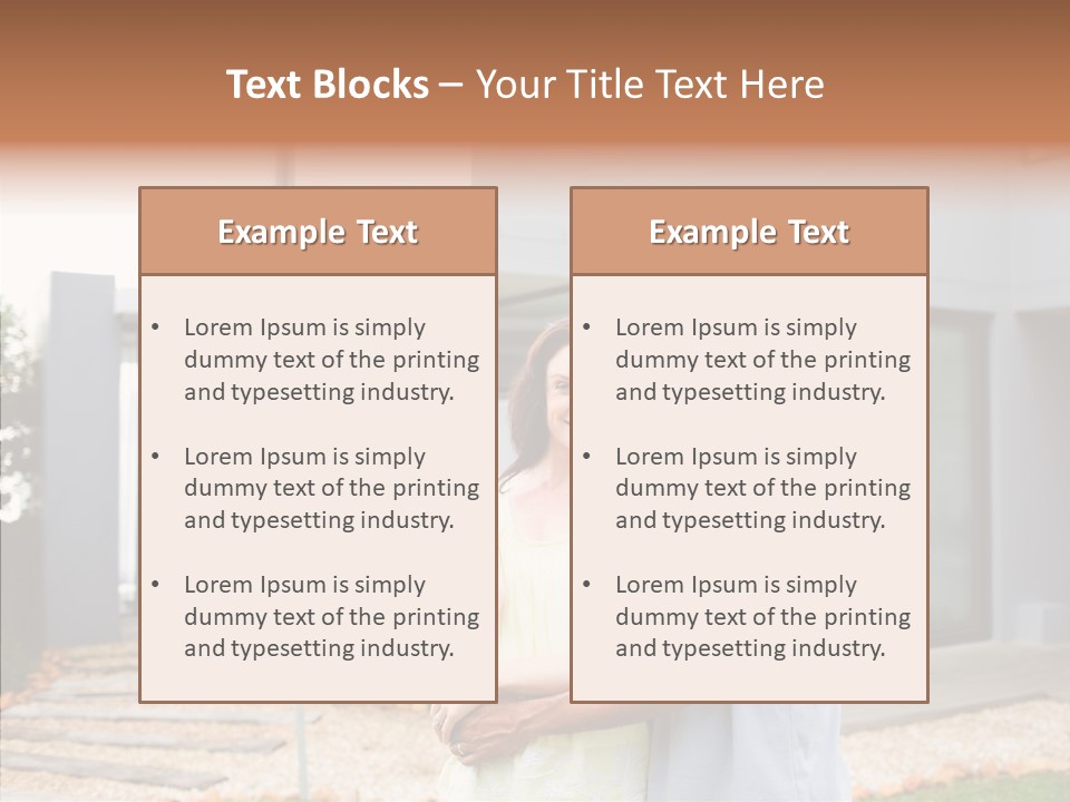 Helping Hand Aging Human PowerPoint Template