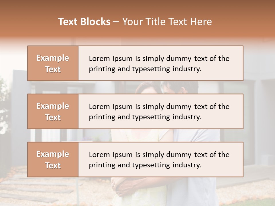 Helping Hand Aging Human PowerPoint Template