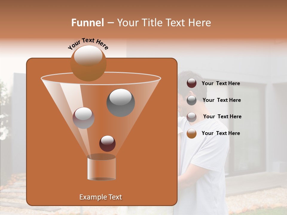 Helping Hand Aging Human PowerPoint Template