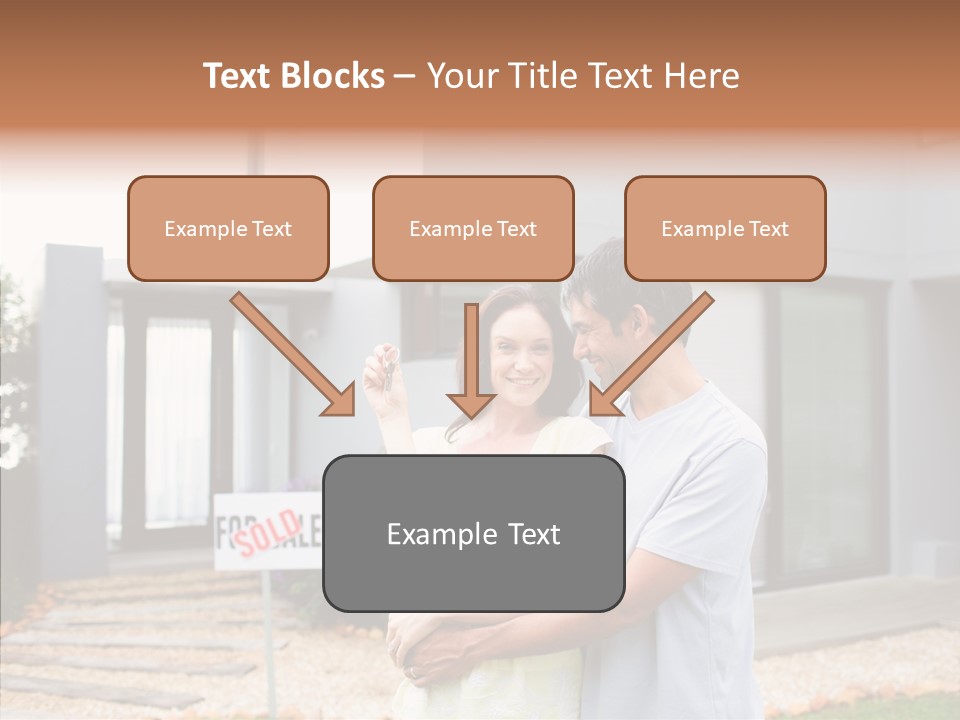 Helping Hand Aging Human PowerPoint Template