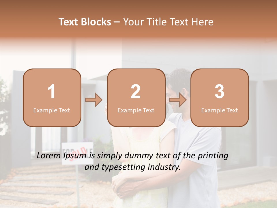 Helping Hand Aging Human PowerPoint Template
