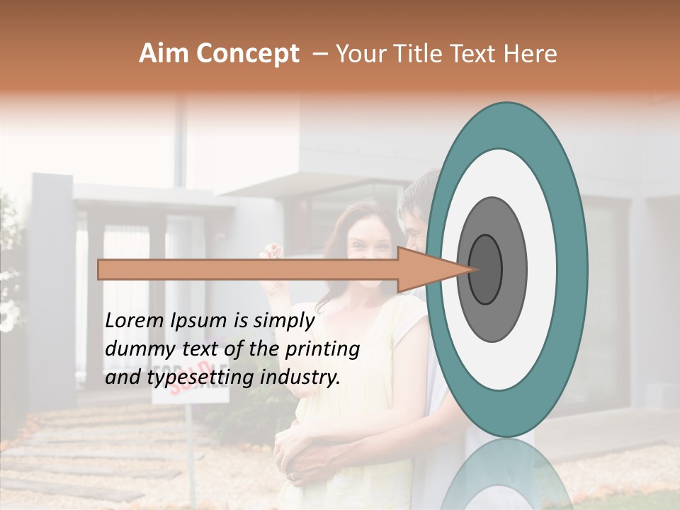 Helping Hand Aging Human PowerPoint Template