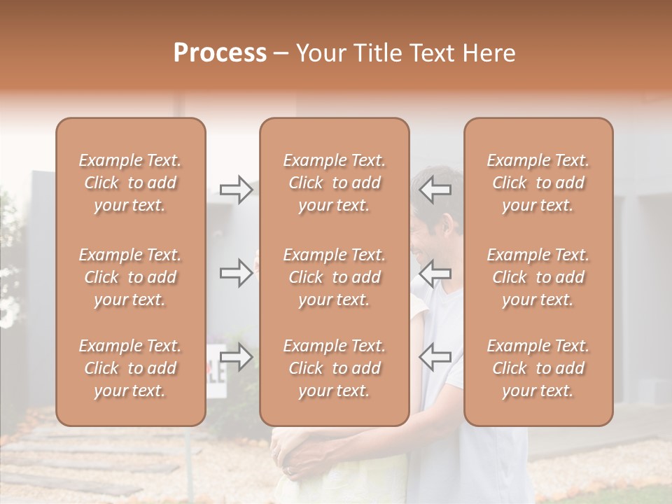 Helping Hand Aging Human PowerPoint Template