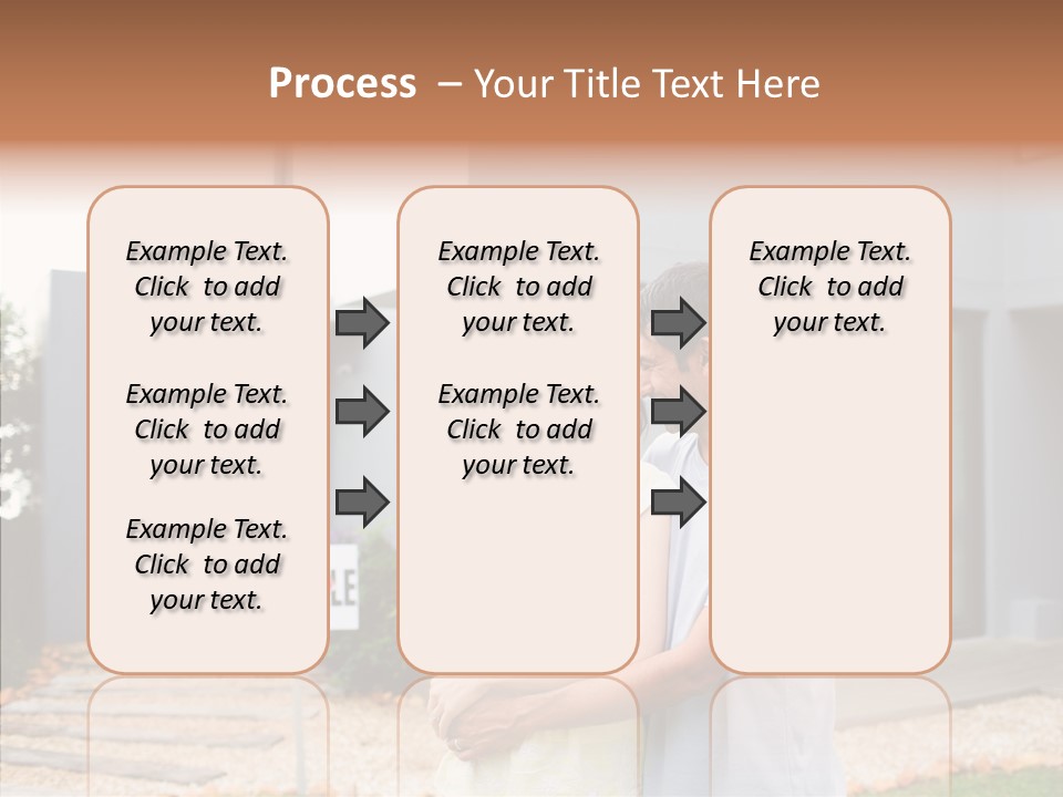 Helping Hand Aging Human PowerPoint Template