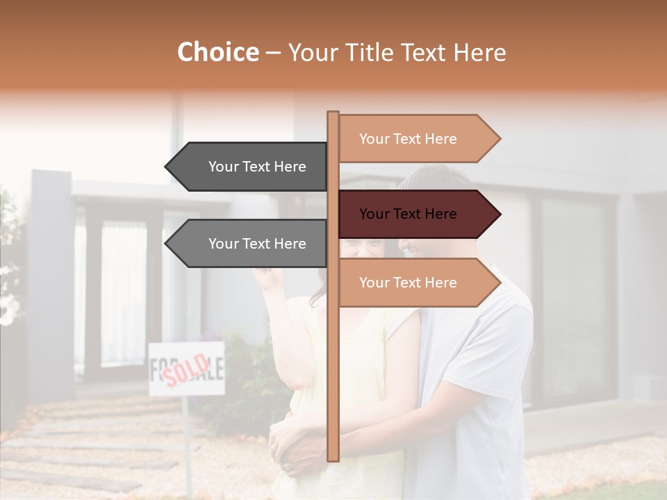 Helping Hand Aging Human PowerPoint Template