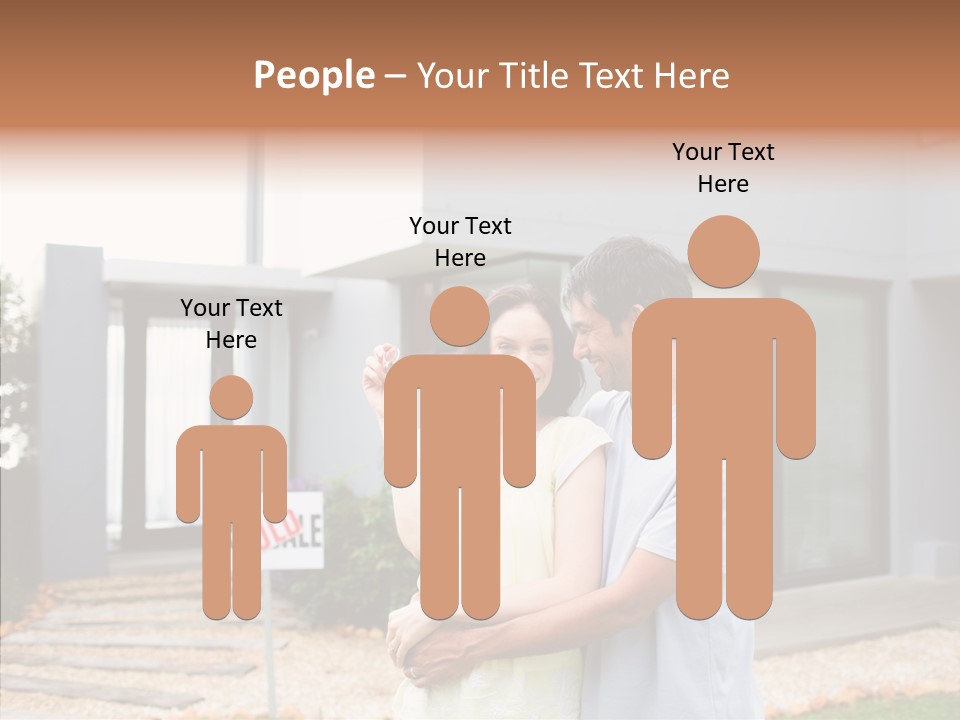 Helping Hand Aging Human PowerPoint Template