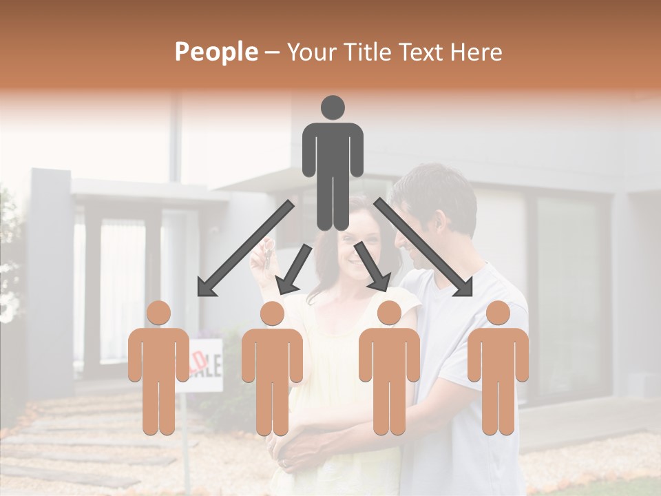 Helping Hand Aging Human PowerPoint Template