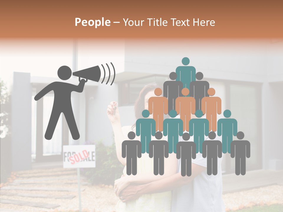 Helping Hand Aging Human PowerPoint Template