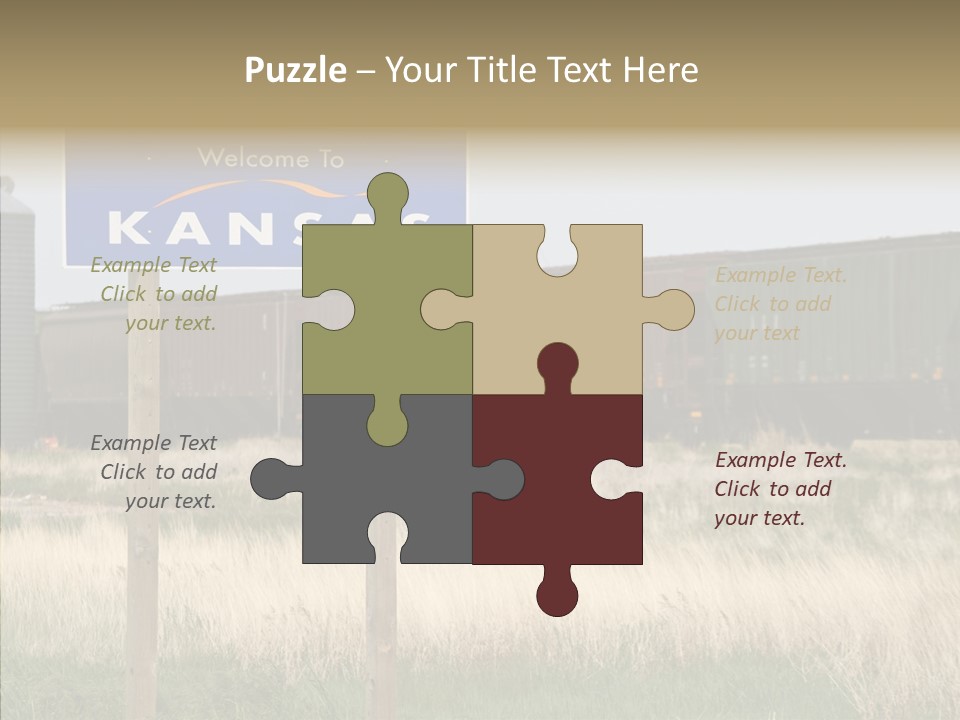 Assistance White Background Two PowerPoint Template