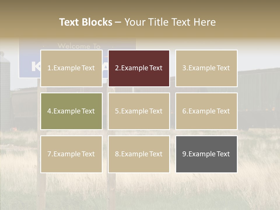 Assistance White Background Two PowerPoint Template