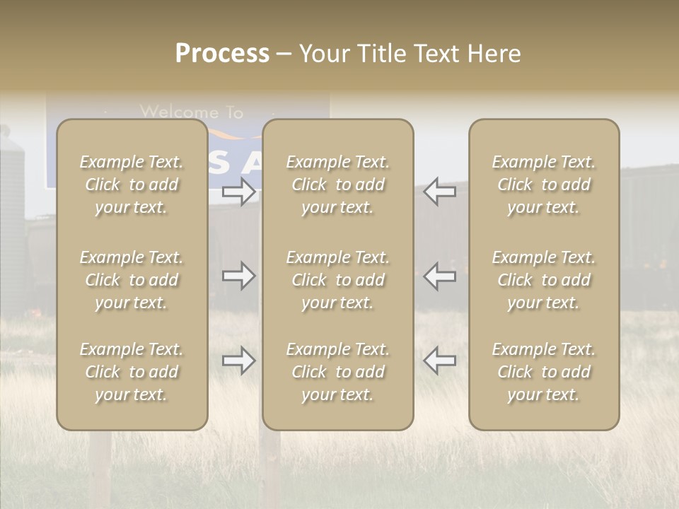 Assistance White Background Two PowerPoint Template