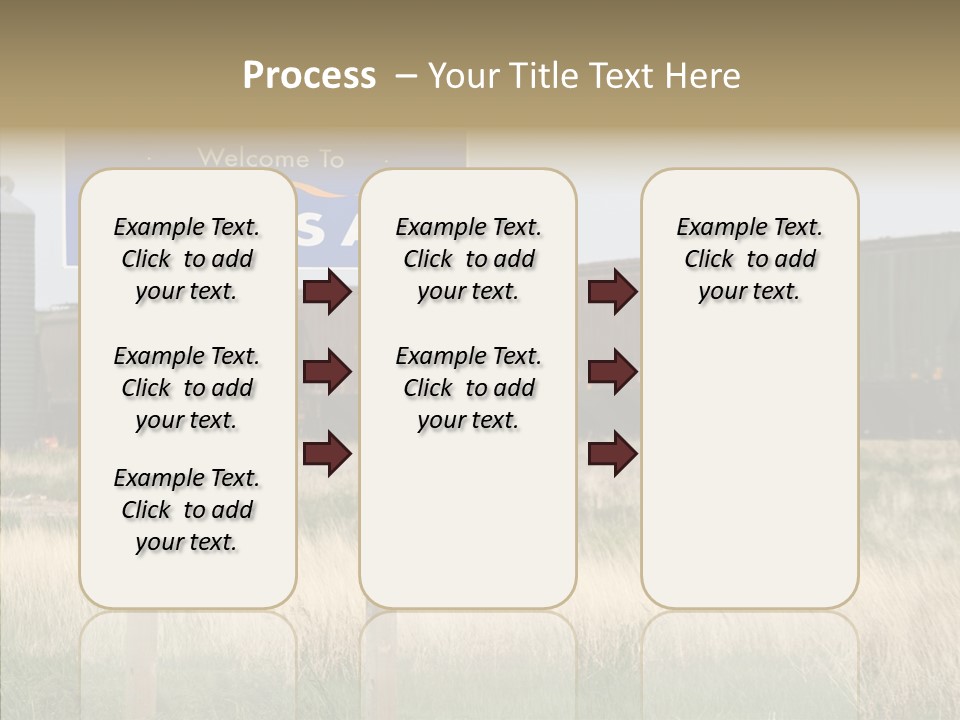 Assistance White Background Two PowerPoint Template