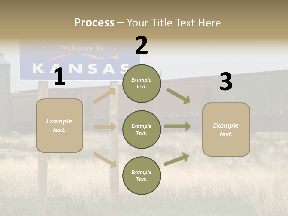 Assistance White Background Two PowerPoint Template