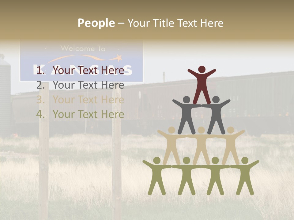 Assistance White Background Two PowerPoint Template