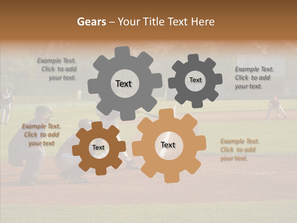 Helping Hand Grandmother Sharing PowerPoint Template