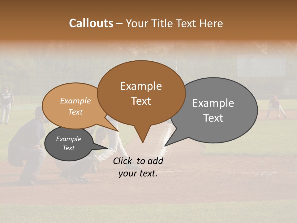 Helping Hand Grandmother Sharing PowerPoint Template