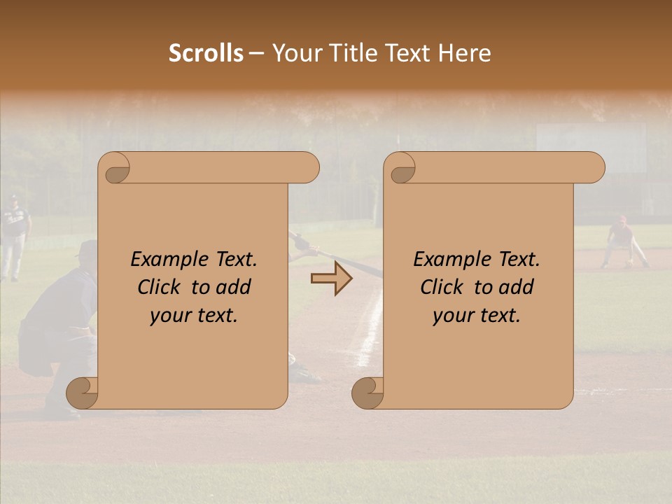 Helping Hand Grandmother Sharing PowerPoint Template