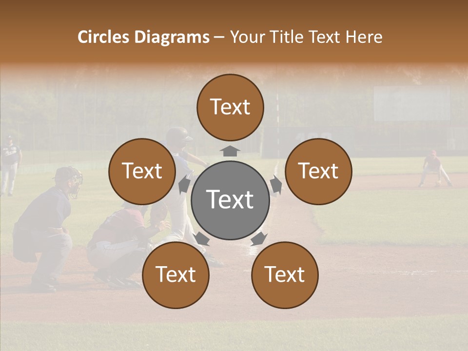 Helping Hand Grandmother Sharing PowerPoint Template