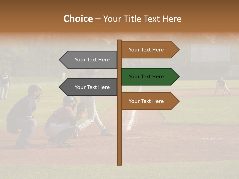 Helping Hand Grandmother Sharing PowerPoint Template