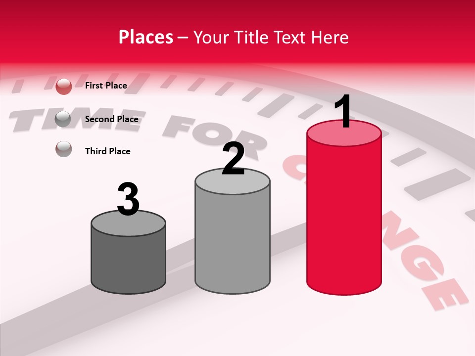 Elderly White Background Close Up PowerPoint Template