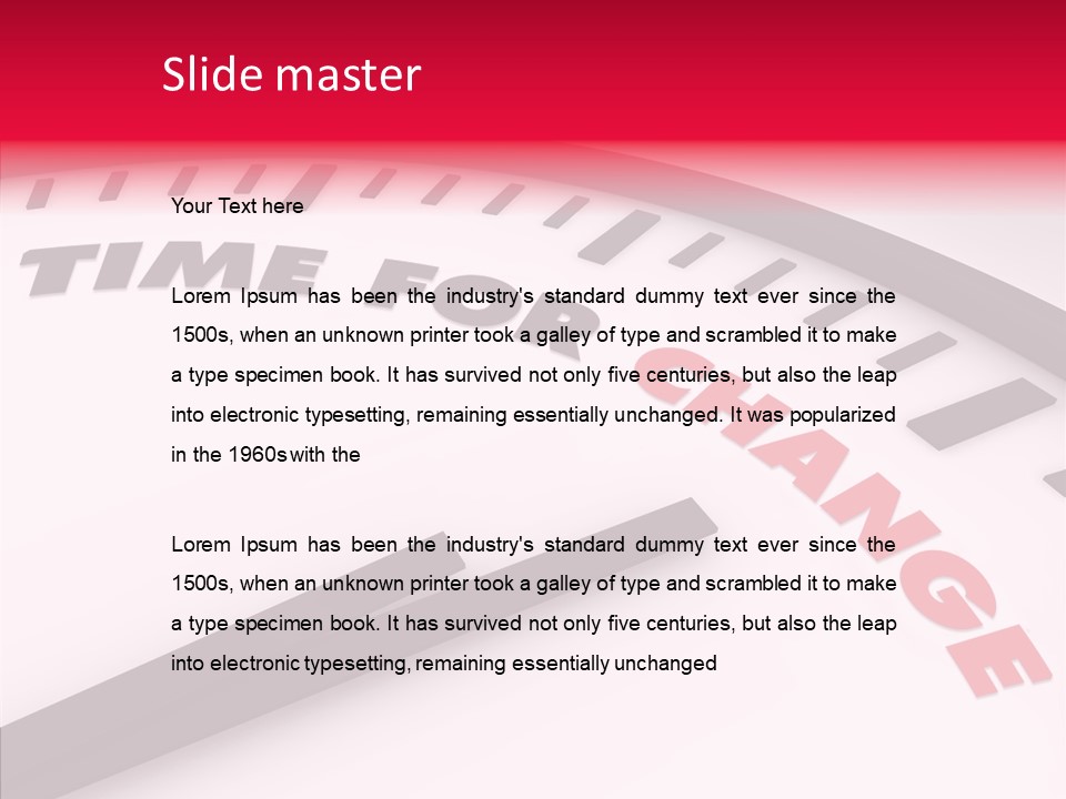 Elderly White Background Close Up PowerPoint Template