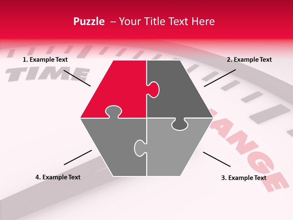 Elderly White Background Close Up PowerPoint Template