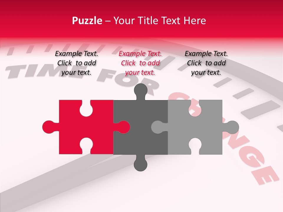 Elderly White Background Close Up PowerPoint Template