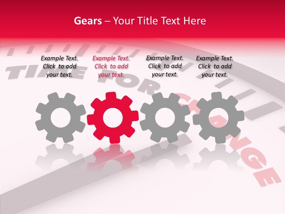 Elderly White Background Close Up PowerPoint Template