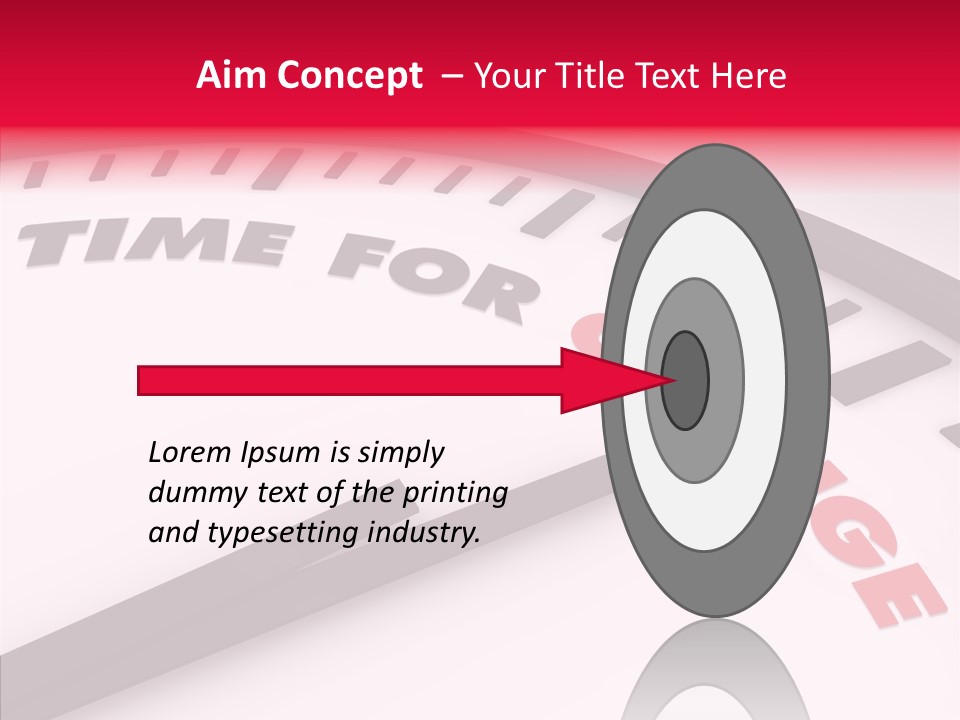 Elderly White Background Close Up PowerPoint Template