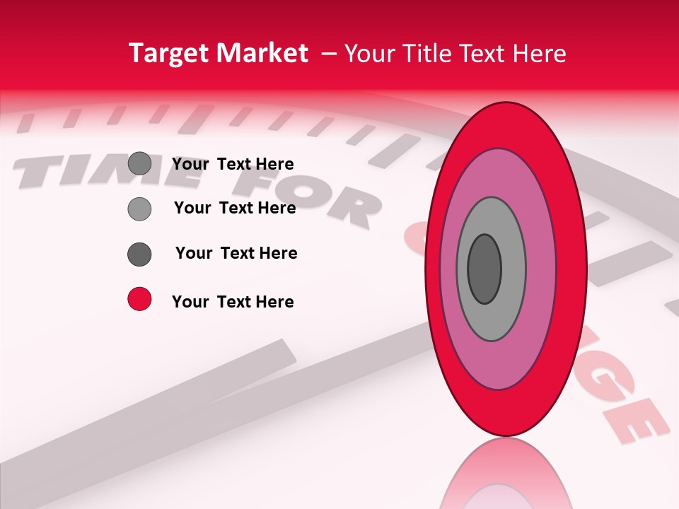 Elderly White Background Close Up PowerPoint Template