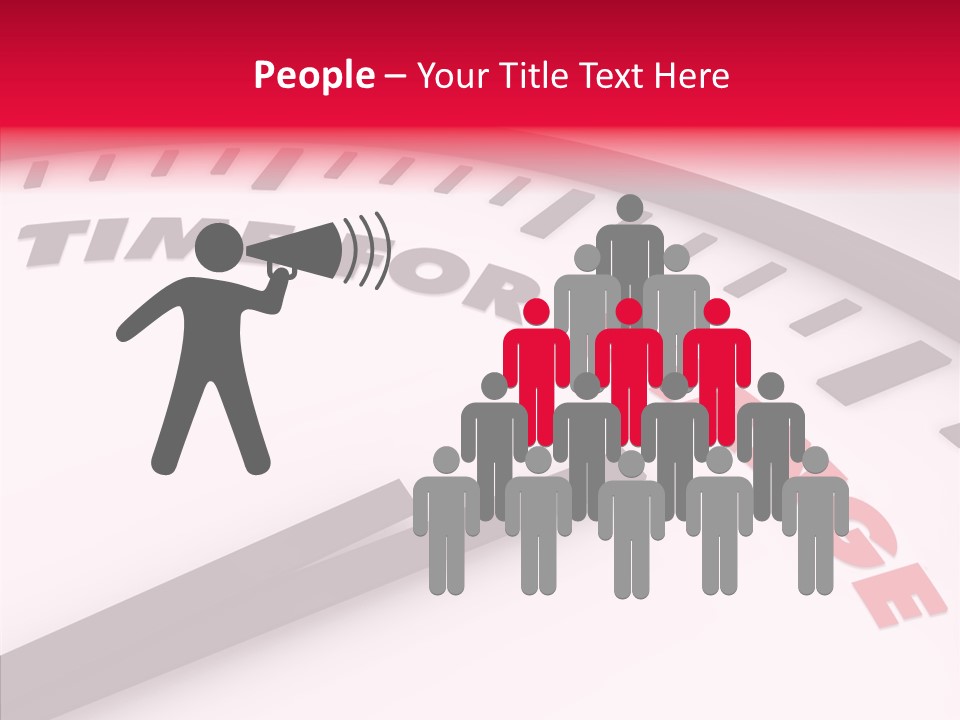 Elderly White Background Close Up PowerPoint Template