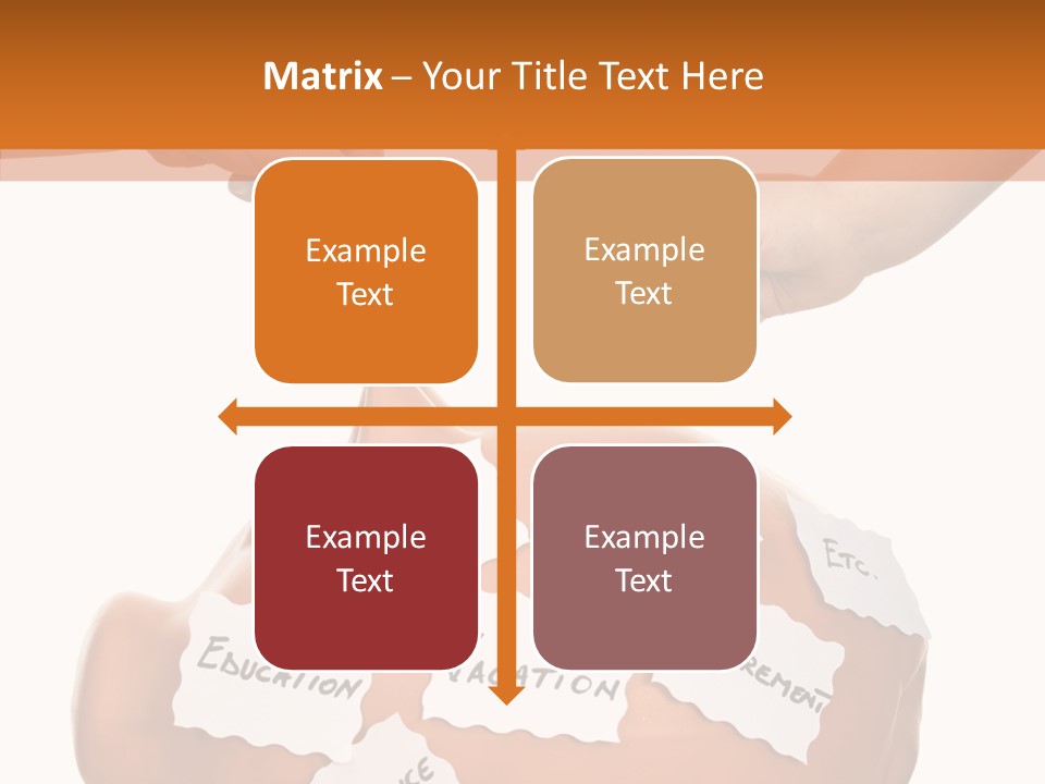 Human Hold Two PowerPoint Template