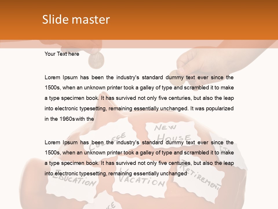 Human Hold Two PowerPoint Template