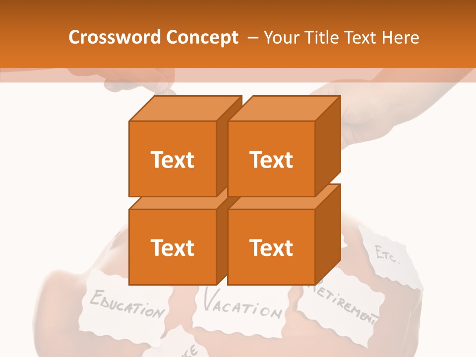 Human Hold Two PowerPoint Template