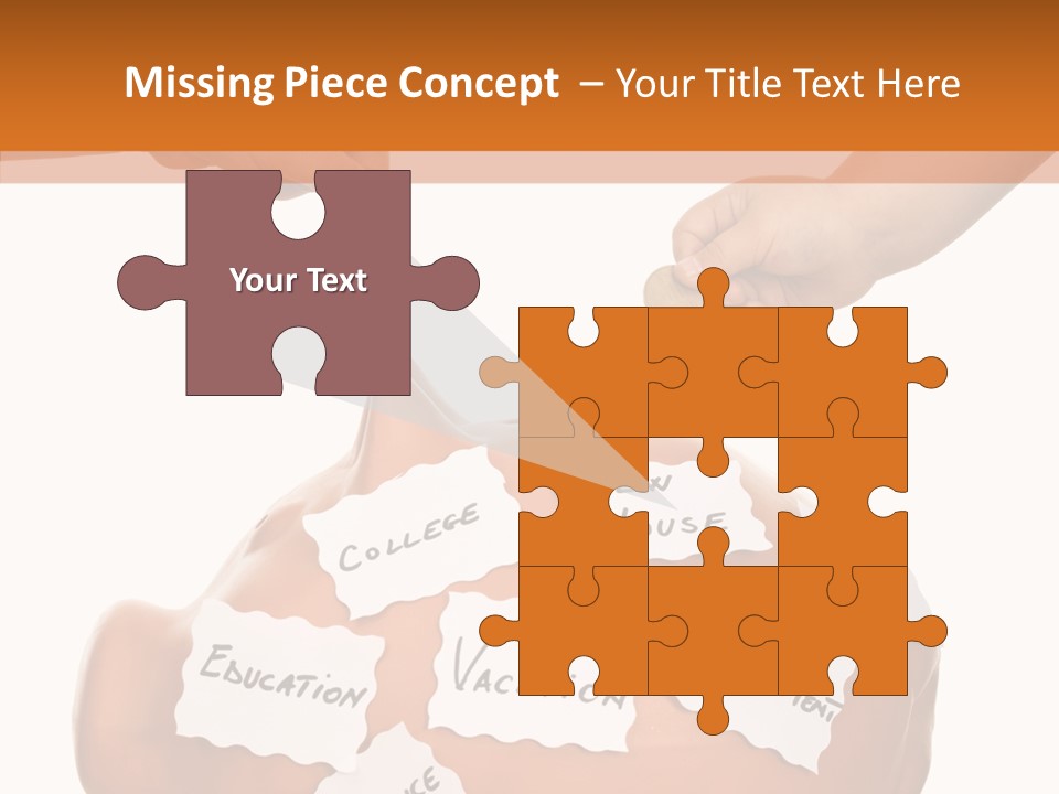 Human Hold Two PowerPoint Template