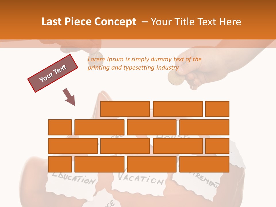 Human Hold Two PowerPoint Template