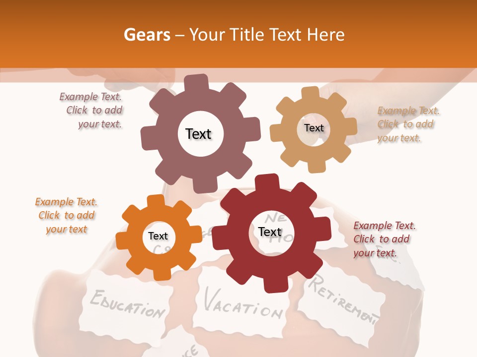 Human Hold Two PowerPoint Template