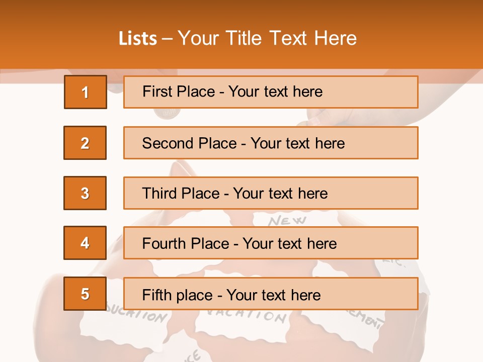 Human Hold Two PowerPoint Template