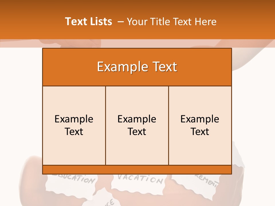 Human Hold Two PowerPoint Template