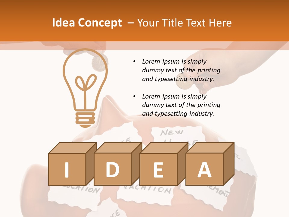 Human Hold Two PowerPoint Template